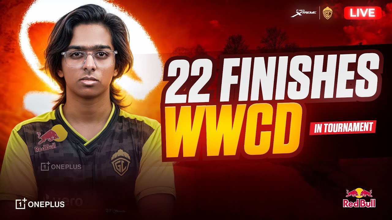 22 FINISHES WWCD SOLO 9 FINISHES | TEAM GODLIKE | BGMI | SPOWER GAMING 