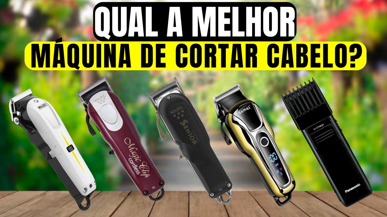 As 5 Melhores Máquinas de Cortar Cabelo Profissionais em 2024 - YouTube