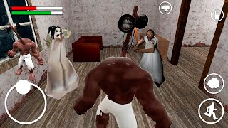 HOW TO PLAY AS MUSCLE SIREN HEAD SCP IN GRANNY ONLINE HORROR GAME Garry's Mod