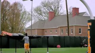 Sweet home Alabama played at Tennessee football practice