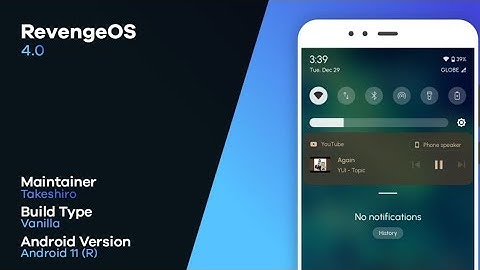 Revenge OS v4.0 Android 11 Review on Mi A1