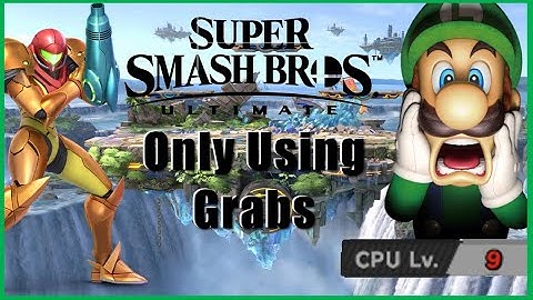 Can You Beat A Level 9 CPU Only Using Grabs In Super Smash Bros Ultimate?