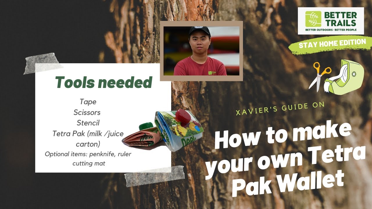 Stay Home Edition: How to make your own Tetra Pak Wallet