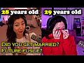 fuslie reacts to the messages from her 28 years old self gone EMOTIONAL