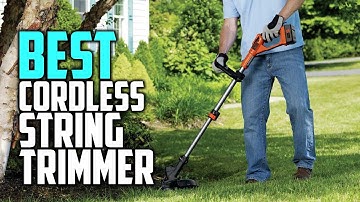 Top 5 Best Cordless String Trimmer Review in 2022