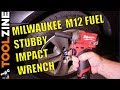 Milwaukee M12 Fuel Stubby Impact Wrench and Battery Test with 2.0 4.0 6.0