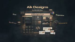 Web Design Services Pakistan | Aik Designs #webdesignanddevelopment #aikdesigns