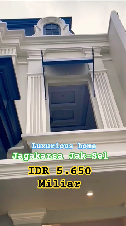 Lokasi dalam komplek perumahan besar, Klasik elegan, berkualitas