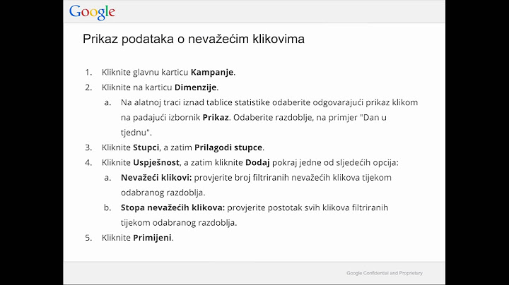 Sve o nevažećim klikovima