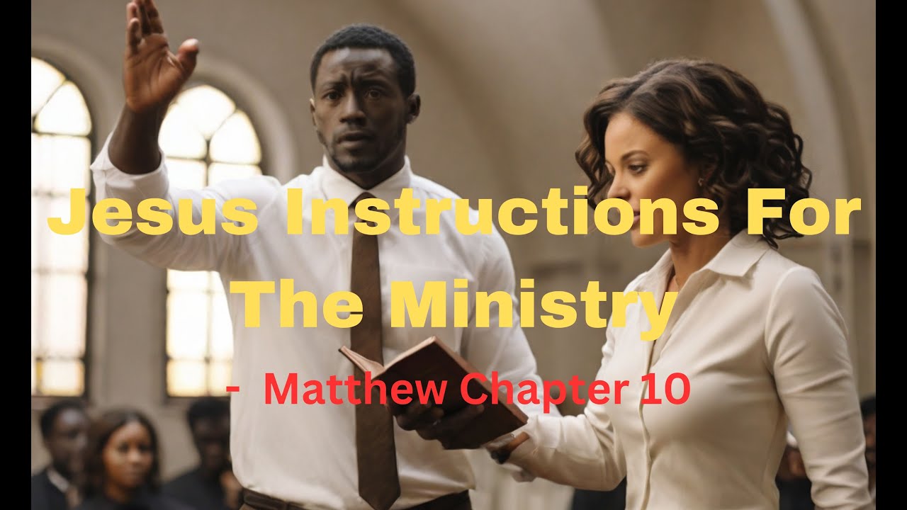 Jesus Instructions For the Ministry - YouTube