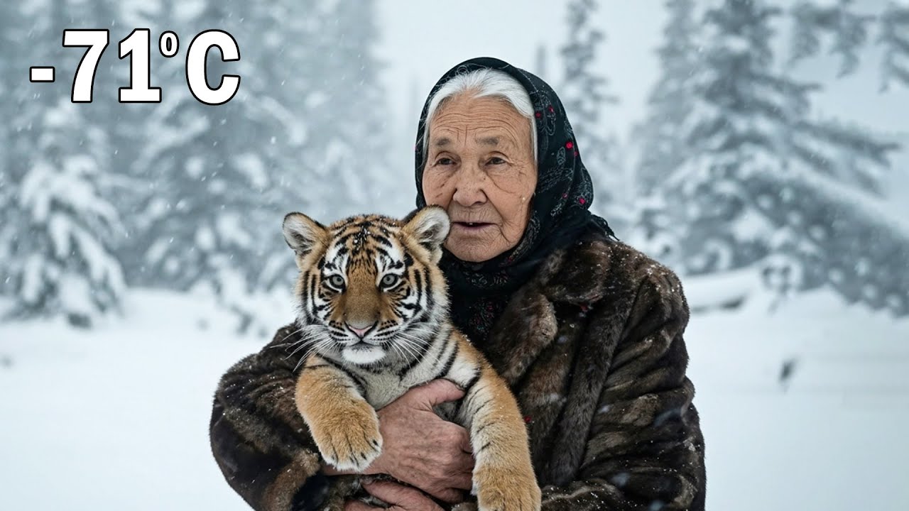 She Saved a Tiger Cub in the Freezing Cold ... Something Strange Happened ❄️🐅