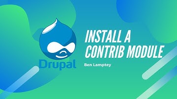 Drupal 9: How to install & enable a Drupal 9 Contrib module