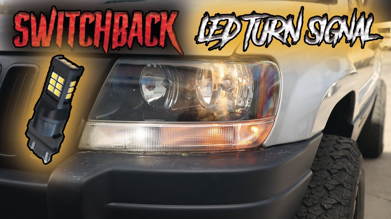 HOW TO REPLACE TURN SIGNAL BULB ( LED SWITCHBACK ) | Jeep Grand