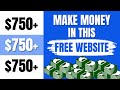 How To Earn $750+ Fast In This NEW WEBSITE! (Earn Money Online)