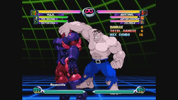 MvC2: Hulk Gamma Tornado into Gamma Crush combo by MagusOld