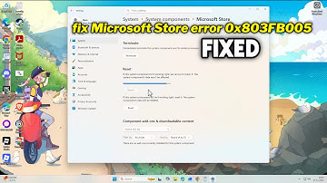 (FIXED) Microsoft Store error 0x803FB005