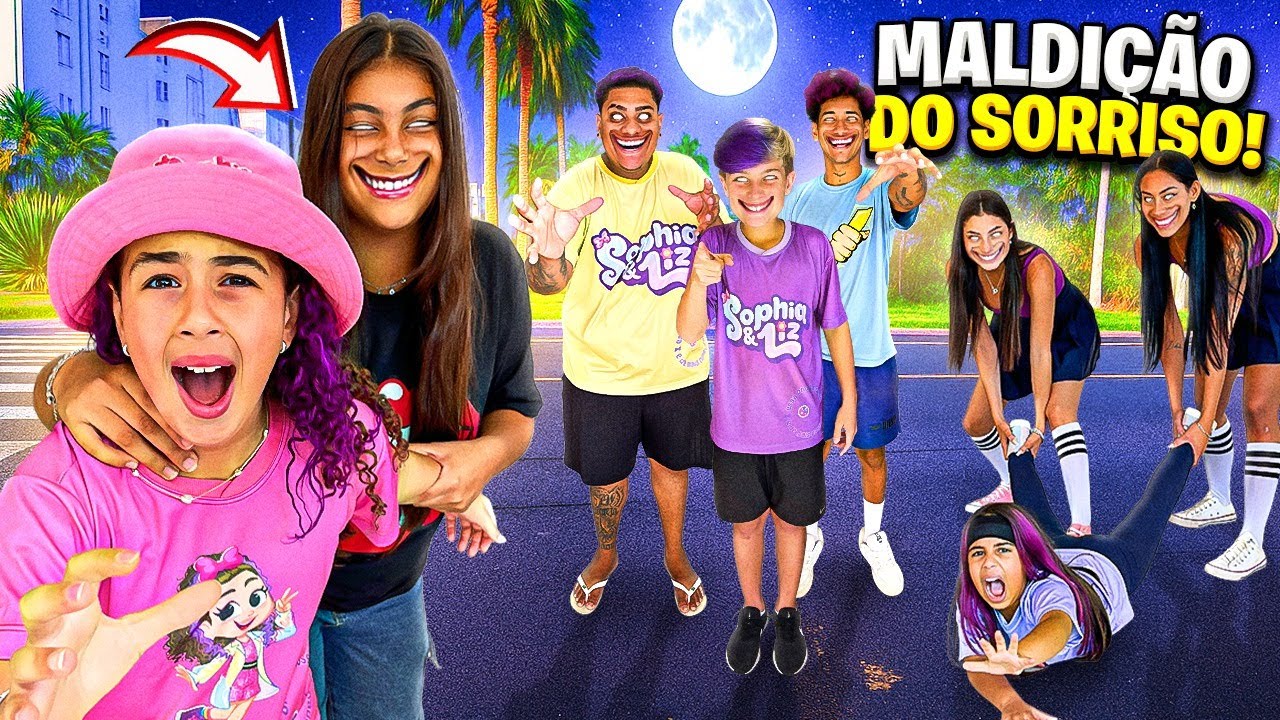 MEUS AMIGOS FORAM PEGOS PELA MALDIÇÃO DO SORRISO - SOCORRO !