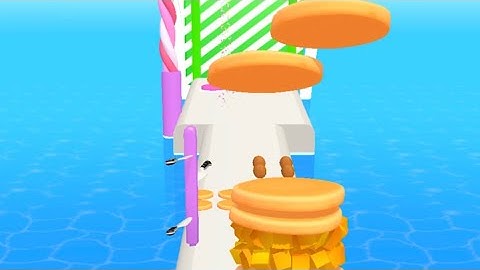 Pancake run #level44-45  ( Android & iOS Gameplays) #shorts #viral #trending #walkthrough8