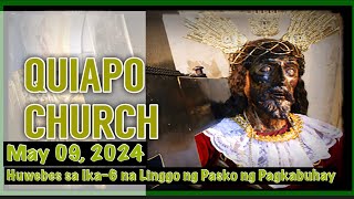 Quiapo Church Live Mass Today Thursday May 09, 2024