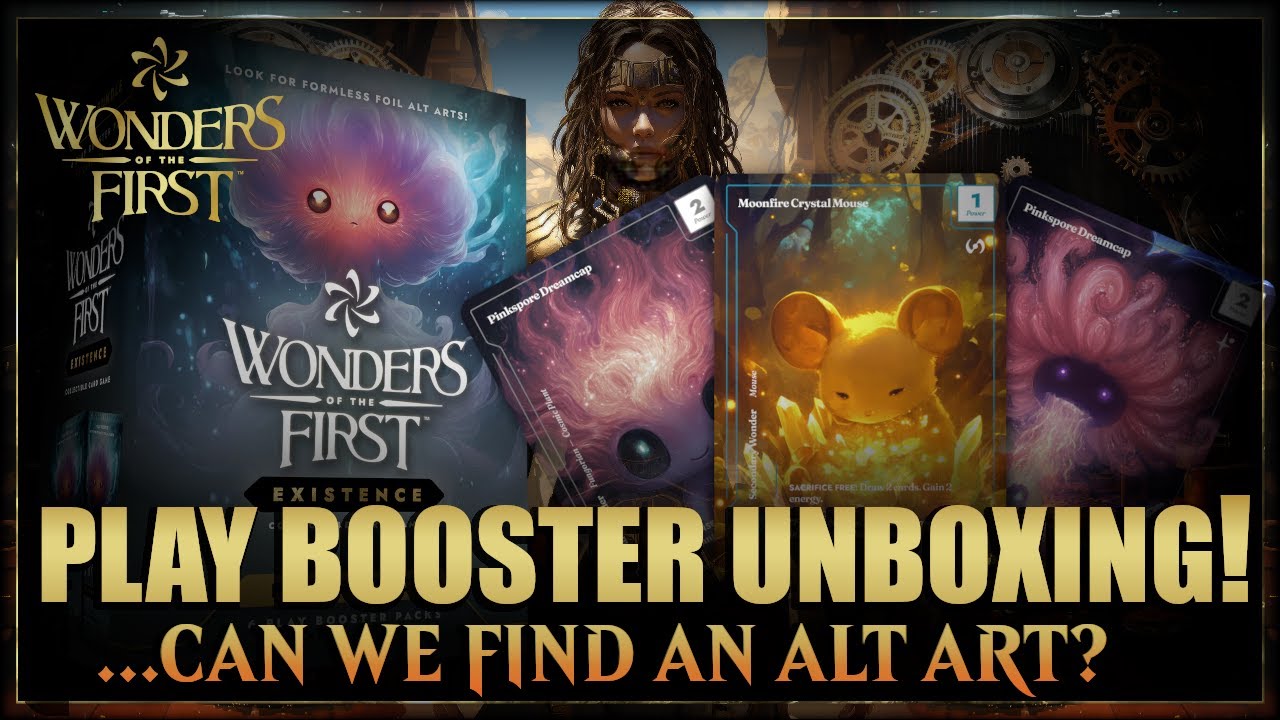 Распаковка нового усилителя игры «Wonders of The First»❗... Можно ли сделать альтернативный арт?