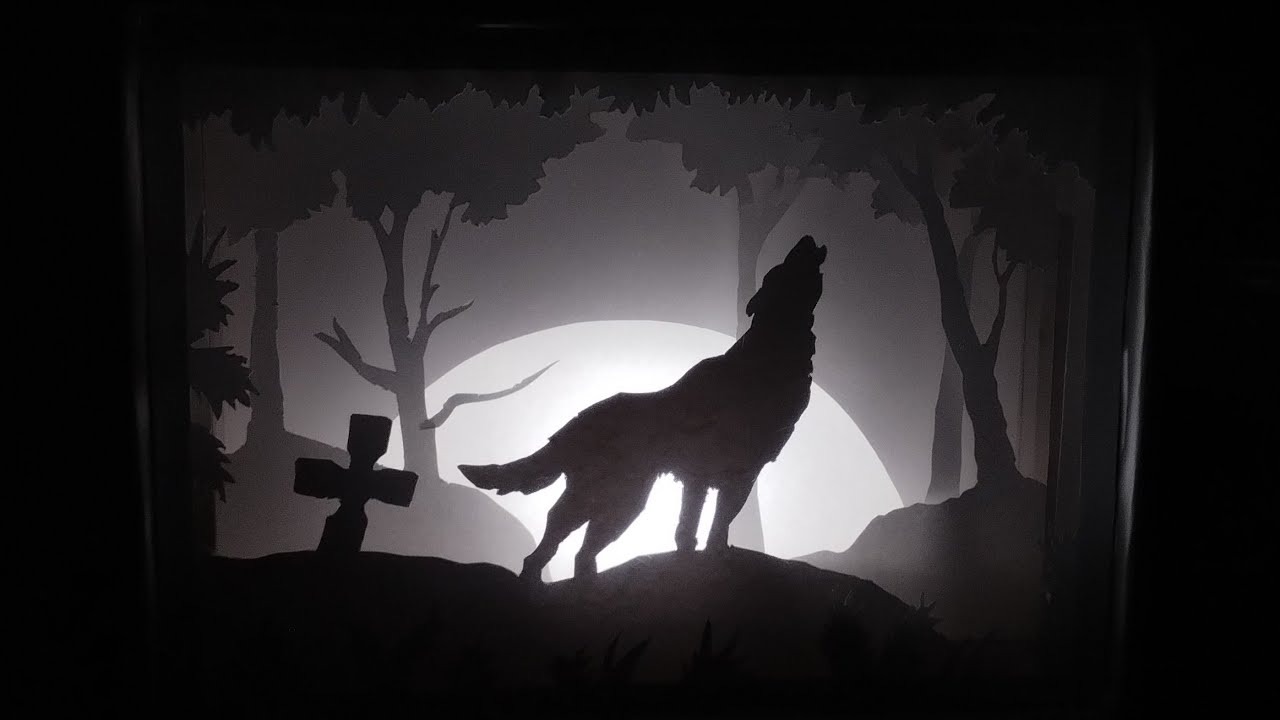 3D Paper Cut Light Box || Amazing DIY Room Decor Easy Craft Ideas ||