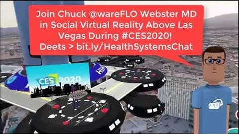 CES 2020: VR/AR/XR, Healthcare, AI, Robots, Drones, Sustainability & Climate! In Social VR!