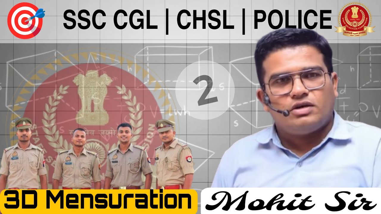 🔴 Complete 3D Mensuration | By Mohit Sir | For All Exams 2026 (Part 02)