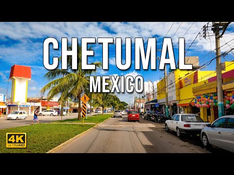 Driving Around Chetumal [4K] | Quintana Roo | Mexico