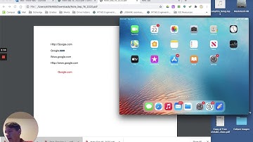 Clickable links from notability
