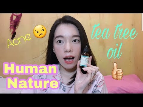 HUMAN NATURE TEA TREE OIL | ACNE STORY | Aivy Cometa