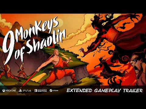 [ESRB] 9 Monkeys of Shaolin — Extended Gameplay Trailer