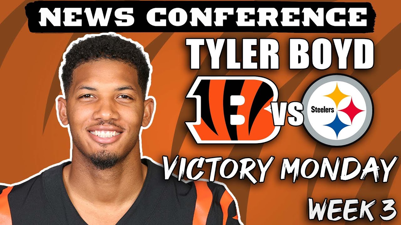 Tyler Boyd on Steelers: "They Gave Up" | Cincinnati Bengals News Conference