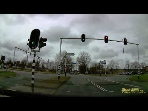 McDrive drive through Zoetermeer, Sweet Lake City, The Netherlands NL, driving car