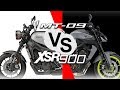 MT09 vs XSR900 test review by 6Tdegrees