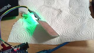 Arduino Mega ile yağmur sensörü (MH-HD) kullanımı
