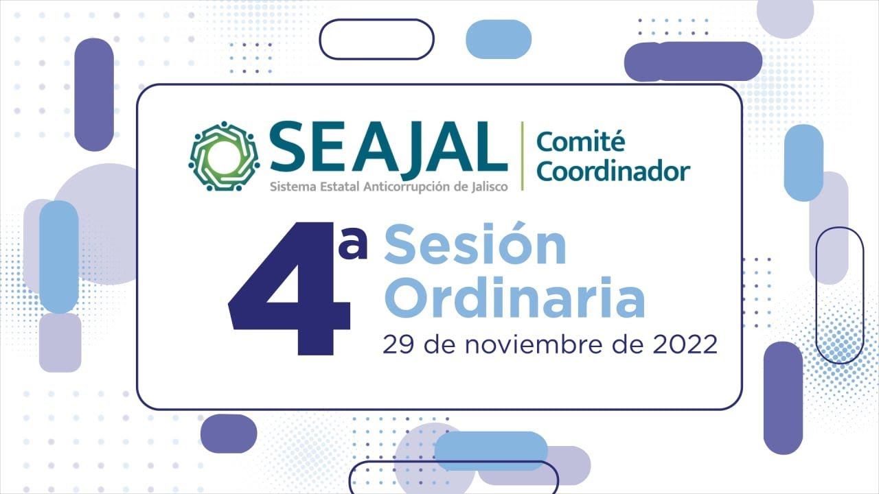 Cuarta Sesión Ordinaria del Comité Coordinador