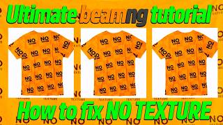 🛠️ QUICK FIX: BeamNG.drive 🟧No Texture🟧Bug