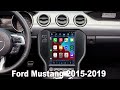 Ford mustang radio upgrade 2015 2016 2017 2018 2019 android stereo replacement wireless carplay