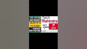 Techmahindra latest offcampus drive 2023|latest IT jobs 2023 hiringfreshers#12th pass jobs#noncoding