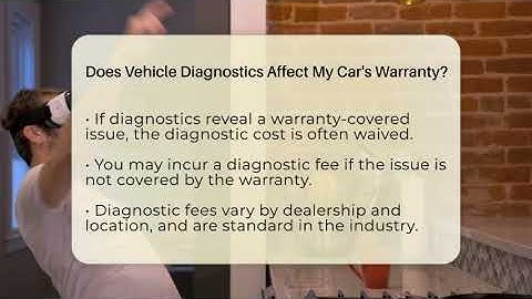 Does Vehicle Diagnostics Affect My Car