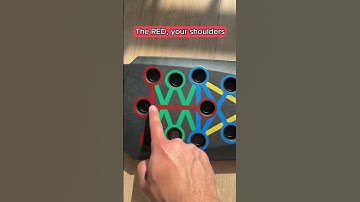 Things that help you get started 🔝 Multifunctional Push-Up Board for working out at home #pushups