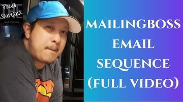 MAILINGBOSS - HOW TO CREATE EMAIL SEQUENCE | The Paulo Santana