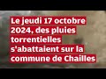 Ref:c5aU4yDwgCE Video. inondations � chailles : delphin a tout perdu