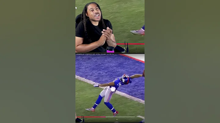 Who Had The Better One Hand Catch Odell Beckham Jr. Or Garrett Wilson