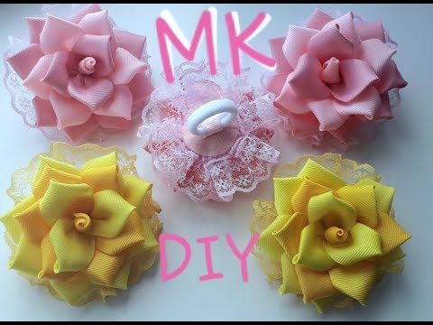 Video: Hvordan Lage En Kanzashi Rose