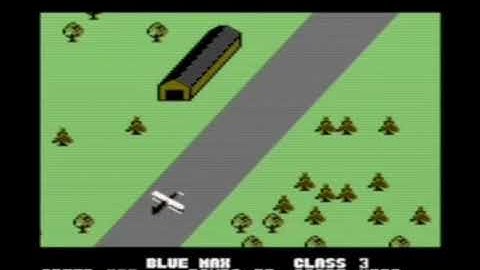 (Ending) Blue Max (1983) by Synapse Software [C64]