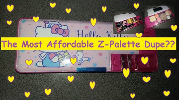 The Most Affordable Z-Palette Dupe !!