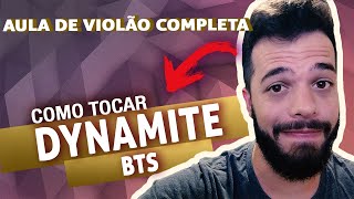 BTS - Dynamite (Aula de Violão Completa) || Lucas Lopes Guitar