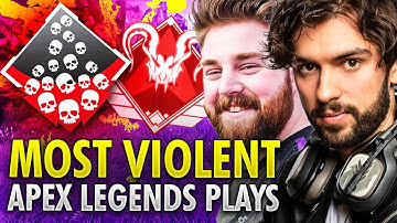 The Most AGGRESSIVE PLAYERS in Apex Legends