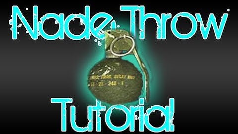 CoD 4 - Nade Throw Tutorial - Crash (PC)
